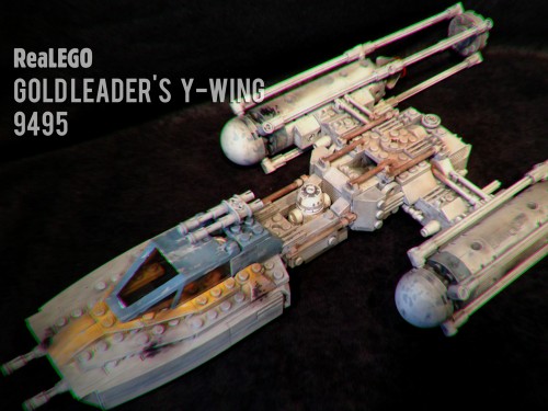 ReaLEGO Y Wing by Wolf Models & Miniatures