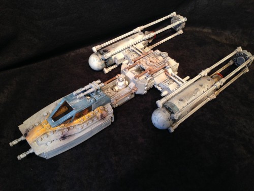 ReaLEGO Y Wing by Wolf Models and Miniatures