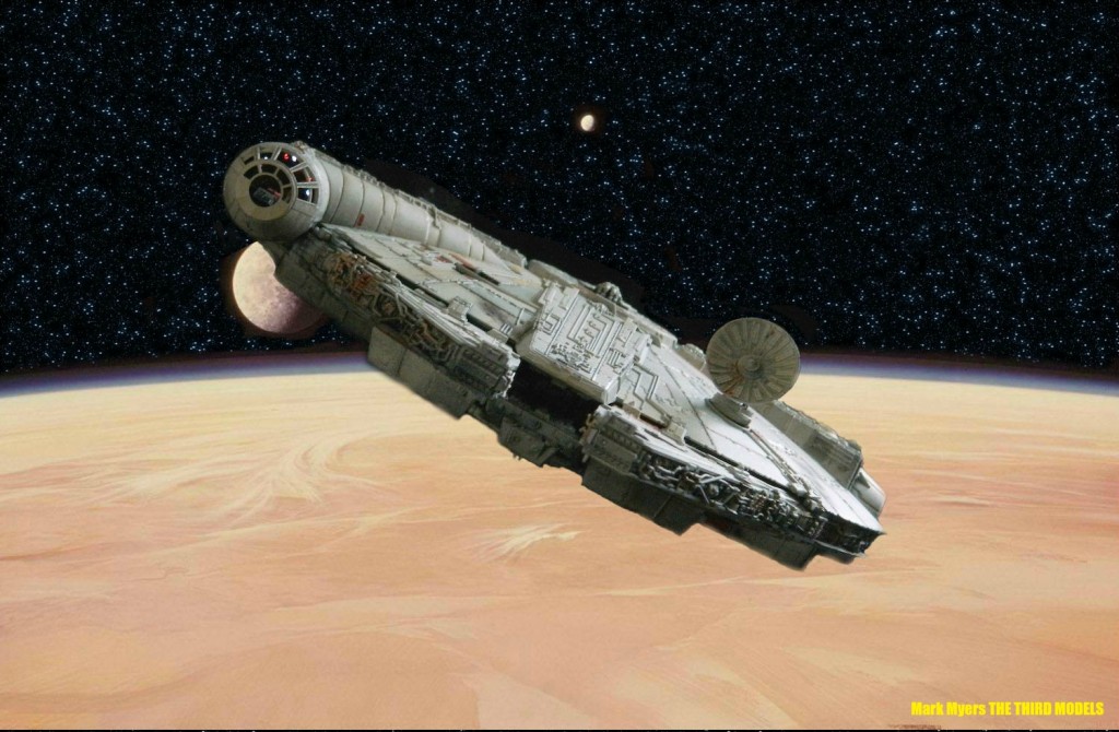 FALCON OVER TATOOINE MYERS