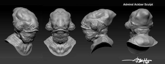 ackbar zbrush